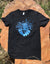 Shpongle Black T Shirt with Dates on the Reverse