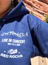 Shpongle Red Rocks "Garden of Unearthly Delights" Blue Hoodie